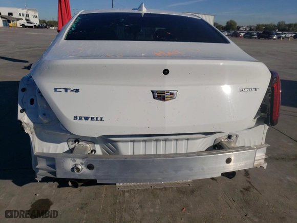 2023 Cadillac CT4 Luxury with VIN 1G6DJ5RK8P0105091, listed as a Copart auction lot 80058994 with 28,971 mi miles and Salvage Title. Bid and sale history available at carsss.com. Image 6.