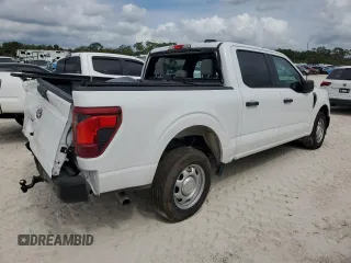 2024 Ford F-150 XL с VIN 1FTEW1KPXRKD74797, выставлен на аукционе Copart как лот 55007315 с пробегом 18 108 миль миль и Списание • Salvage title. История ставок и продаж доступна на DreamBid. Изображение 3.