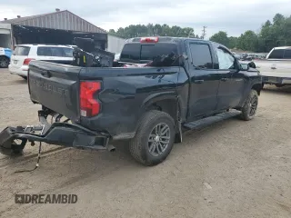 2024 Chevrolet Colorado 2WD LT with VIN 1GCGSCECXR1205670, listed as a Copart auction lot 57727145 with Not provided miles and Salvage title. Bid and sale history available at DreamBid. Image 3.