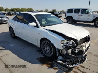 2007 Audi A4 2.0T with VIN WAUBF78E37A022592, listed as a Copart auction lot 75480544 with 122,605 mi miles and Salvage Title. Bid and sale history available at carsss.com. Image 4.