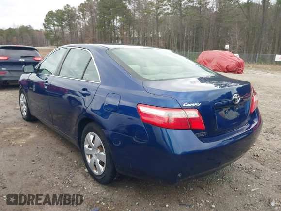 2008 Toyota Camry LE with VIN 4T1BE46K68U257609, listed as a IAAI auction lot 41704708 with 182,764 mi miles. Bid and sale history available at carsss.com. Image 3.