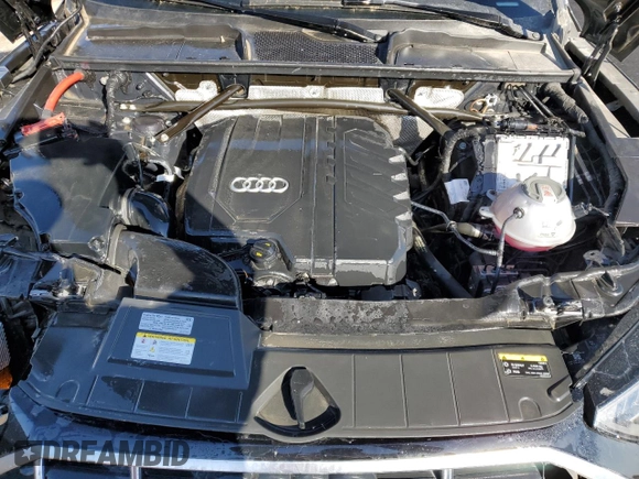 2024 Audi Q5 Komfort with VIN WA1AAAFY0R2062076, listed as a Copart auction lot 52988995 with 24,663 mi miles and Salvage Title. Bid and sale history available at carsss.com. Image 12.