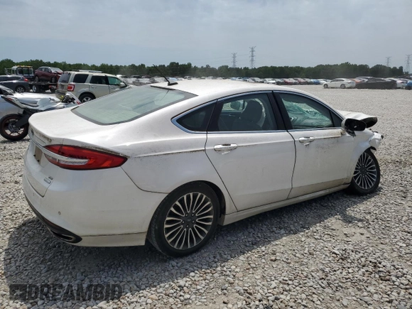 2017 Ford Fusion SE with VIN 3FA6P0H9XHR269911, listed as a Copart auction lot 58222835 with Not provided miles and Salvage title. Bid and sale history available at DreamBid. Image 3.