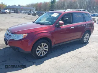 2013 Subaru Forester 2.5X Premium with VIN JF2SHADC6DH443287, listed as a IAAI auction lot 42099517 with 144,511 mi miles. Bid and sale history available at carsss.com. Image 2.