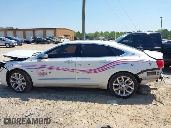2017 Chevrolet Impala Premier with VIN 1G1145S38HU150772, listed as a IAAI auction lot 41987412 with 163,587 mi miles and . Bid and sale history available at DreamBid. Image 15.