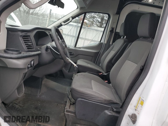 2021 Ford Transit Cargo with VIN 1FTBR2C83MKA48498, listed as a Copart auction lot 47932335 with 135,997 mi miles and Salvage title. Bid and sale history available at DreamBid. Image 7.