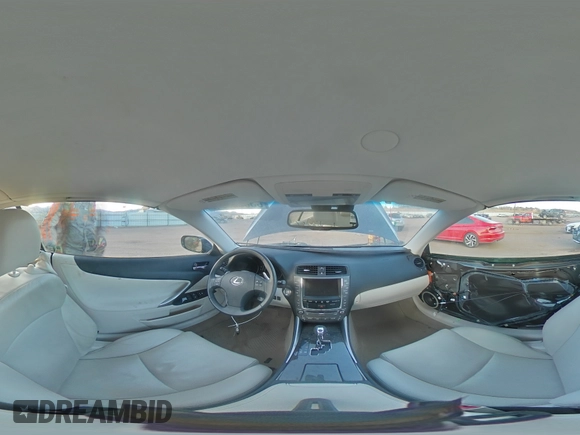 2010 Lexus IS 350 C z VIN JTHFE2C21A2500726, wystawiony jako Copart lot #85692954 z przebiegiem 29 038 mil mil oraz Nie do naprawy • Non repairable. Historia ofert i sprzedaży dostępna na DreamBid. Obrazek 13.