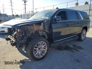 2023 Cadillac Escalade z VIN 1GYS3KKL8PR258382, wystawiony jako Copart lot #72991884 z przebiegiem 32 319 mil mil oraz Szkody całkowita. Historia ofert i sprzedaży dostępna na DreamBid. Obrazek 1.