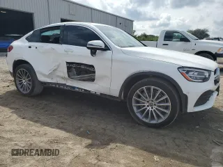 2021 Mercedes-Benz GLC with VIN W1N0J8EB2MF913568, listed as a Copart auction lot 50584885 with 101,793 mi miles and Salvage Title. Bid and sale history available at carsss.com. Image 4.