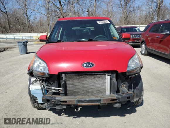 2011 Kia Soul + with VIN KNDJT2A21B7216215, listed as a Copart auction lot 49669615 with 93,136 mi miles and Salvage Title. Bid and sale history available at carsss.com. Image 5.