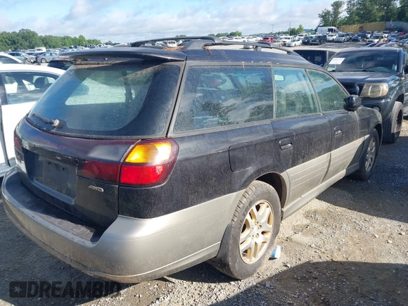2001 Subaru Legacy Outback Limited с VIN 4S3BH686917669423, выставлен на аукционе IAAI как лот 42519200 с пробегом 889 430 миль миль и . История ставок и продаж доступна на DreamBid. Изображение 4.