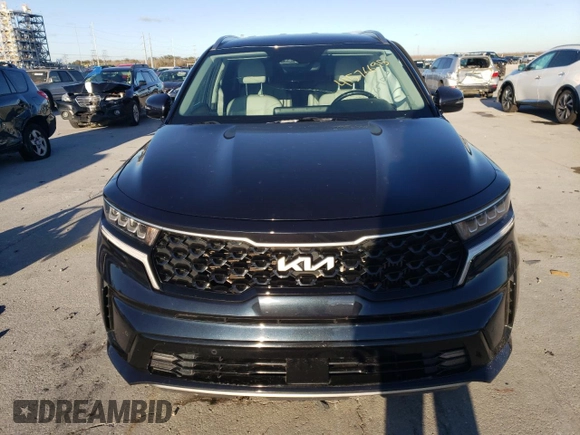 2022 Kia Sorento EX with VIN KNDRH4LG2N5084932, listed as a Copart auction lot 41576695 with 55,466 mi miles and Salvage title. Bid and sale history available at DreamBid. Image 5.