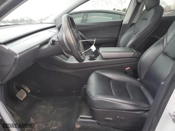 2020 Tesla Model Y Long Range with VIN 5YJYGDEE3LF014359, listed as a Copart auction lot 45741515 with NaN miles and Salvage Title. Bid and sale history available at carsss.com. Image 7.