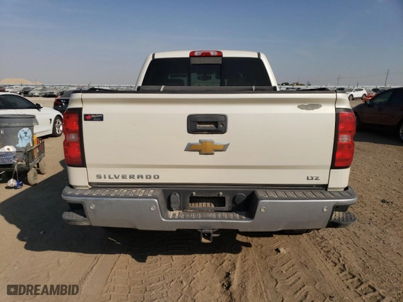 2015 Chevrolet Silverado 1500 LTZ with VIN 3GCUKSEJ8FG320597, listed as a Copart auction lot 75502344 with 149,844 mi miles and Salvage Title. Bid and sale history available at carsss.com. Image 6.