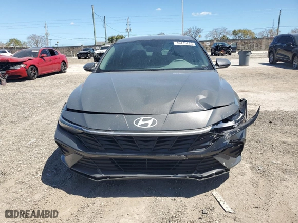 2024 Hyundai Elantra SEL with VIN KMHLM4DG7RU740355, listed as a Copart auction lot 49715225 with 10,161 mi miles and Non Repairable. Bid and sale history available at carsss.com. Image 5.