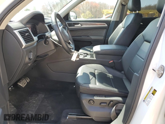 2022 Volkswagen Atlas 3.6L V6 SEL R-Line with VIN 1V2AR2CA5NC510973, listed as a Copart auction lot 51585105 with 26,135 mi miles and Salvage Title. Bid and sale history available at carsss.com. Image 7.