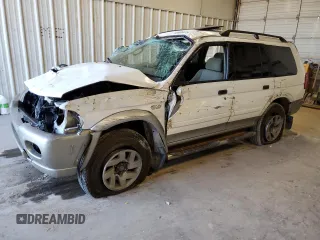 2003 Mitsubishi Montero Sport XLS with VIN JA4MT31R53J038615, listed as a Copart auction lot 48608875 with 154,874 mi miles and Salvage Title. Bid and sale history available at carsss.com. Image 1.