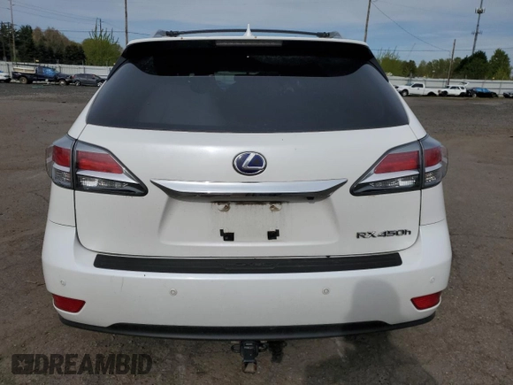 2015 Lexus RX 450h with VIN 2T2BC1BA8FC010328, listed as a Copart auction lot 51187035 with 90,205 mi miles and Salvage Title. Bid and sale history available at DreamBid. Image 6.