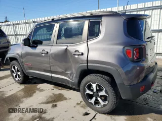 2019 Jeep Renegade Trailhawk z VIN ZACNJBC18KPK03246, wystawiony jako Copart lot #80442034 z przebiegiem 68 282 mil mil oraz Szkoda całkowita • Salvage title. Historia ofert i sprzedaży dostępna na DreamBid. Obrazek 2.