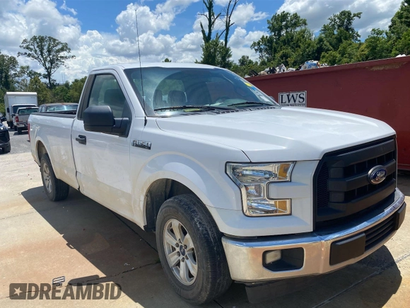 2017 Ford F-150 XL with VIN 1FTMF1C88HKD38155, listed as a IAAI auction lot 42854202 with 56,137 mi miles and . Bid and sale history available at DreamBid. Image 6.