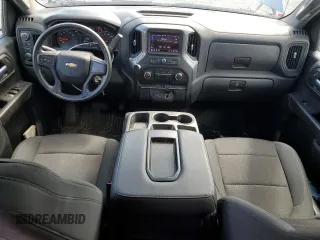 2021 Chevrolet Silverado 1500 Custom with VIN 3GCPYBEH8MG162087, listed as a Copart auction lot 59686794 with 29,248 mi miles and Salvage Title. Bid and sale history available at DreamBid. Image 8.