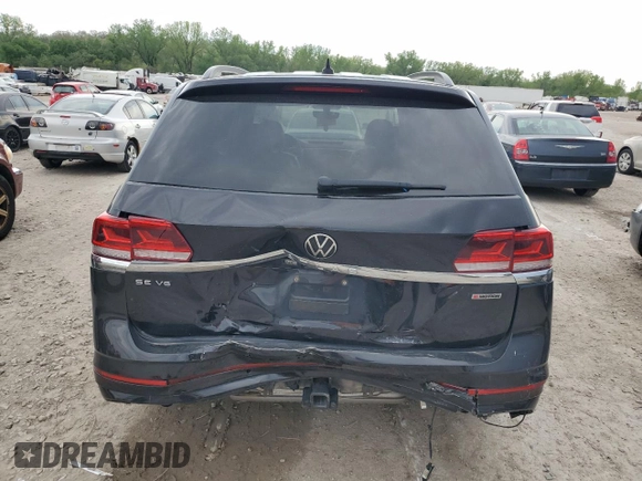 2021 Volkswagen Atlas SE с VIN 1V2RR2CA6MC600750, выставлен на аукционе Copart как лот 51966135 с пробегом 79 158 миль миль и Списание • Salvage title. История ставок и продаж доступна на DreamBid. Изображение 6.
