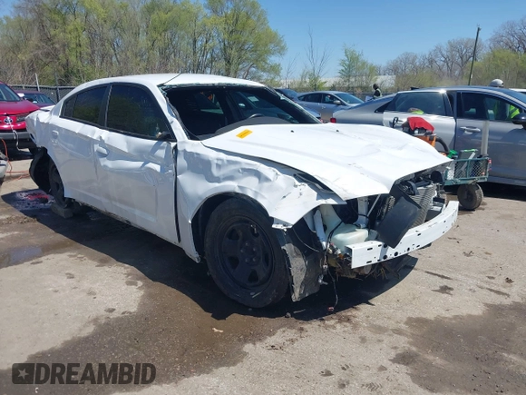2013 Dodge Charger Police with VIN 2C3CDXAT4DH715047, listed as a IAAI auction lot 41987193 with 115,711 mi miles and . Bid and sale history available at DreamBid. Image 1.
