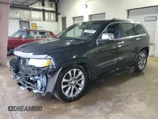 2018 Jeep Grand Cherokee High Altitude with VIN 1C4RJFCT5JC222904, listed as a Copart auction lot 59580645 with 97,541 mi miles and Salvage title. Bid and sale history available at DreamBid. Image 1.