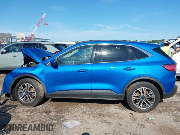 2020 Ford Escape SEL with VIN 1FMCU0H68LUC07917, listed as a IAAI auction lot 42448554 with Not provided miles and . Bid and sale history available at DreamBid. Image 14.