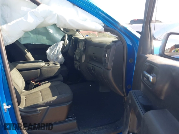 2024 Chevrolet Silverado 1500 Custom with VIN 3GCPABEK1RG202503, listed as a IAAI auction lot 40682689 with 6,605 mi miles and . Bid and sale history available at DreamBid. Image 5.
