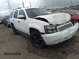 2010 Chevrolet Tahoe LS with VIN 1GNUKAE09AR265739, listed as a IAAI auction lot 36547416 with 153,964 mi miles and . Bid and sale history available at DreamBid. Image 1.