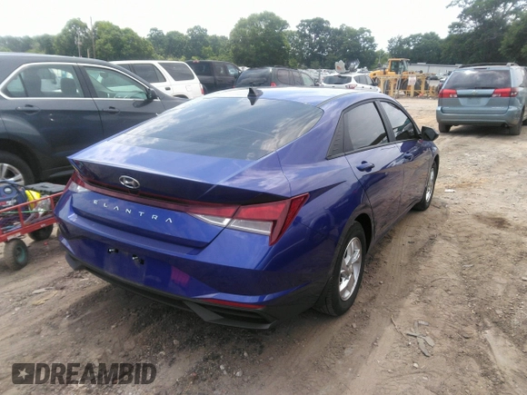 2023 Hyundai Elantra SE with VIN KMHLL4AG7PU547028, listed as a IAAI auction lot 42295866 with 49,993 mi miles and . Bid and sale history available at DreamBid. Image 4.