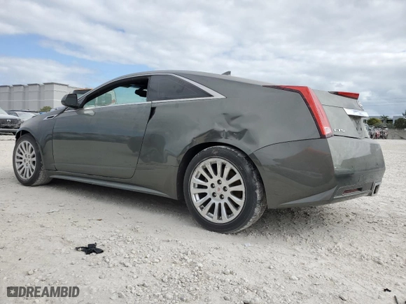 2011 Cadillac CTS Coupe Performance with VIN 1G6DJ1ED6B0146389, listed as a Copart auction lot 85024094 with 0 mi miles and Clean Title. Bid and sale history available at carsss.com. Image 2.