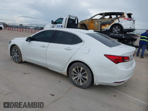 2017 Acura TLX Technology with VIN 19UUB1F57HA002596, listed as a IAAI auction lot 42561618 with 186,010 mi miles and . Bid and sale history available at DreamBid. Image 3.