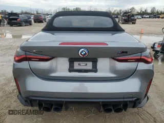 2023 BMW M4 Competition xDrive with VIN WBS33BA07PCL63105, listed as a Copart auction lot 88713365 with 39,957 mi miles and Salvage Title. Bid and sale history available at carsss.com. Image 6.