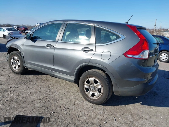 2013 Honda CR-V LX with VIN 2HKRM4H37DH627160, listed as a IAAI auction lot 41084839 with 107,560 mi miles and . Bid and sale history available at DreamBid. Image 3.