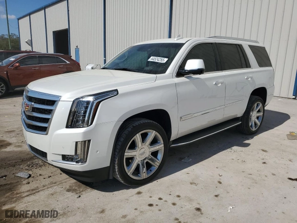 2017 Cadillac Escalade Luxury with VIN 1GYS4BKJXHR378407, listed as a Copart auction lot 44524255 with 78,986 mi miles and Salvage Title. Bid and sale history available at carsss.com. Image 1.