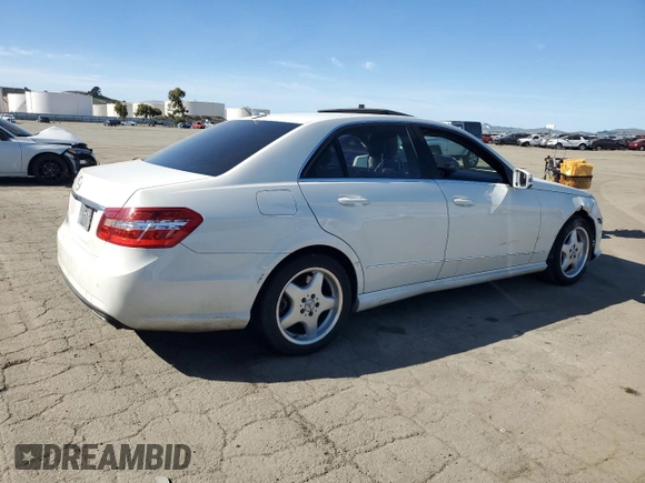 2010 Mercedes-Benz E 550 Luxury with VIN WDDHF7CB0AA104304, listed as a Copart auction lot 46538105 with 147,188 mi miles and Salvage Title. Bid and sale history available at DreamBid. Image 3.