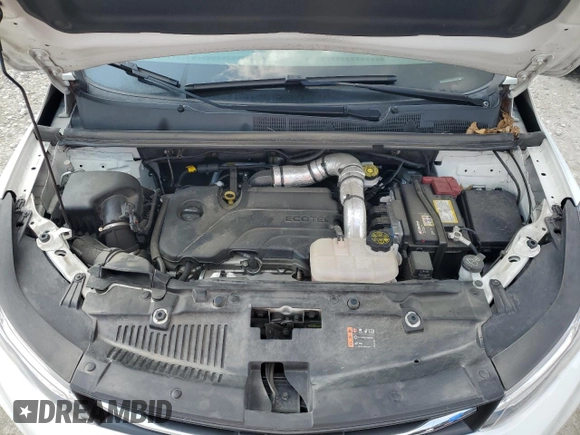 2022 Chevrolet Trax LT with VIN KL7CJPSM4NB569607, listed as a Copart auction lot 58746285 with 77,383 mi miles and Salvage title. Bid and sale history available at DreamBid. Image 11.