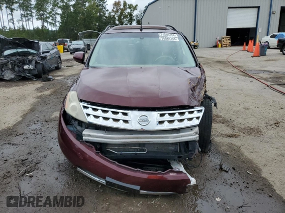 2007 Nissan Murano S z VIN JN8AZ08T27W530331, wystawiony jako Copart lot #74589784 z przebiegiem 135 166 mil mil oraz Szkoda całkowita • Salvage title. Historia ofert i sprzedaży dostępna na DreamBid. Obrazek 5.