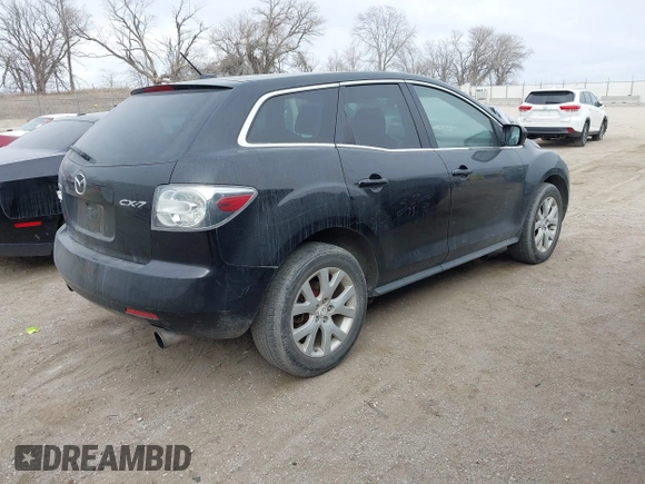 2009 Mazda CX-7 Grand Touring with VIN JM3ER29L490225398, listed as a IAAI auction lot 41558110 with 132,829 mi miles. Bid and sale history available at carsss.com. Image 4.