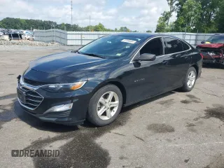 2020 Chevrolet Malibu LS with VIN 1G1ZB5ST5LF156857, listed as a Copart auction lot 57536444 with 48,963 mi miles and Salvage Title. Bid and sale history available at DreamBid. Image 1.