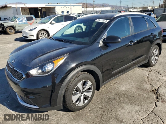 2019 Kia Niro LX with VIN KNDCB3LC0K5341113, listed as a Copart auction lot 79472554 with 44,313 mi miles and Salvage Title. Bid and sale history available at carsss.com. Image 1.