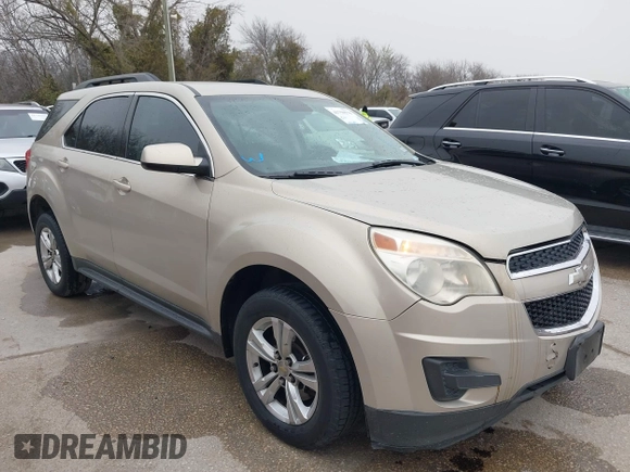 2012 Chevrolet Equinox LT w/1LT with VIN 2GNFLDE54C6380718, listed as a IAAI auction lot 41750578 with 138,653 mi miles. Bid and sale history available at carsss.com. Image 1.
