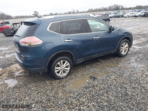 2016 Nissan Rogue S with VIN JN8AT2MV1GW150966, listed as a IAAI auction lot 41440102 with 155,068 mi miles. Bid and sale history available at carsss.com. Image 4.