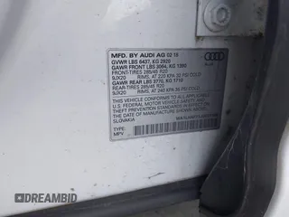 2018 Audi Q7 Premium Plus with VIN WA1LHAF71JD031195, listed as a IAAI auction lot 41219666 with 63,641 mi miles. Bid and sale history available at carsss.com. Image 9.