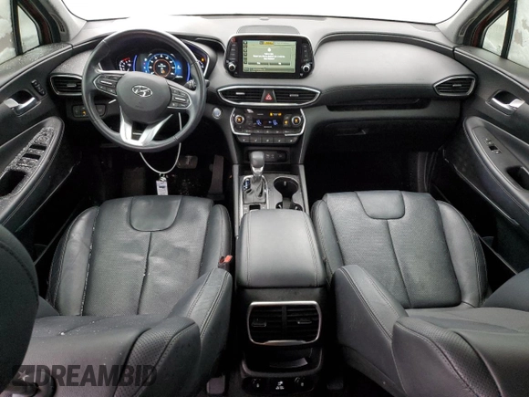 2019 Hyundai Santa Fe Limited with VIN 5NMS5CADXKH066099, listed as a Copart auction lot 43580965 with 80,414 mi miles and Salvage Title. Bid and sale history available at carsss.com. Image 8.