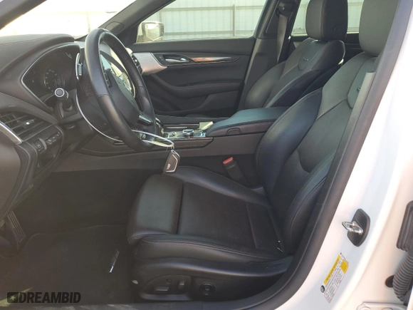2020 Cadillac CT5 V-Series with VIN 1G6DR5RW1L0153683, listed as a Copart auction lot 76329804 with 16,633 mi miles and Salvage Title. Bid and sale history available at carsss.com. Image 7.