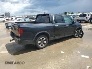 2018 Honda Ridgeline RTL-E with VIN 5FPYK3F78JB017738, listed as a Copart auction lot 62852835 with 95,778 mi miles and Salvage title. Bid and sale history available at DreamBid. Image 3.