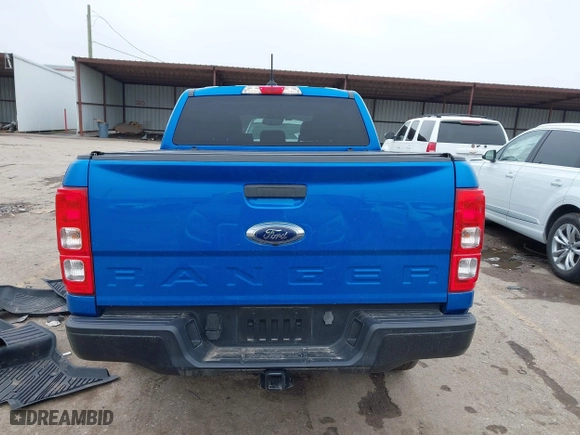 2022 Ford Ranger XL with VIN 1FTER4EH4NLD16380, listed as a IAAI auction lot 41450842 with 28,533 mi miles. Bid and sale history available at carsss.com. Image 16.